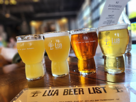 Lua Brewing Restaurant Menu - Discover the Best Brewpub and Craft Beer ...